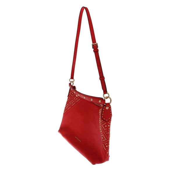 NWT Michael Kors Aria Leather Shoulder Bag - Picture 3 of 5